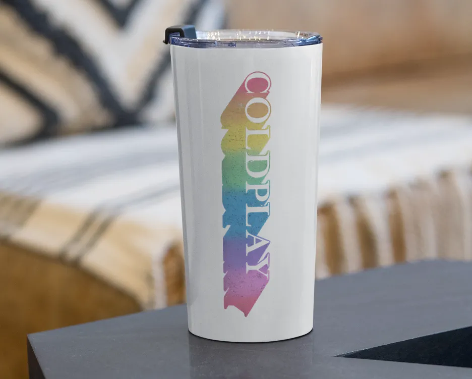 Coldplay Water Bottle #1