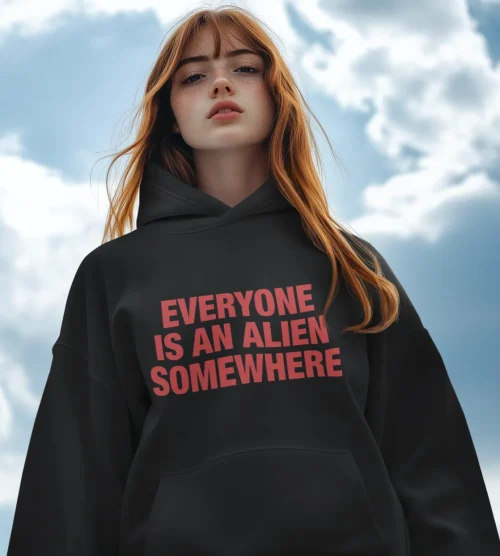 Coldplay Everyone is an alien somewhere Hoodie #1