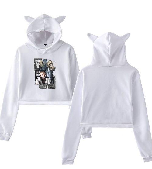 Eminem Cropped Hoodie #4