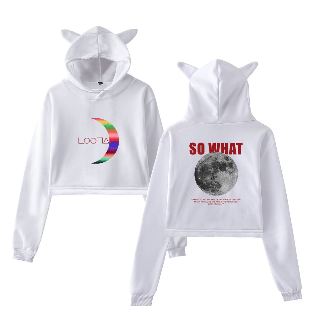 Loona Cropped Hoodie #3 - Image 3